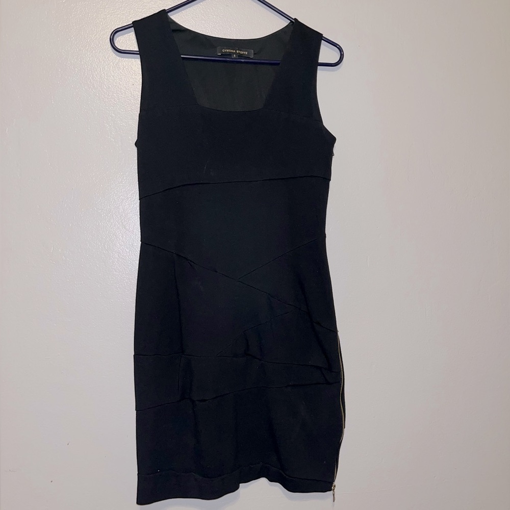 Cynthia Steffe Formal Black Pencil Dress - EUC